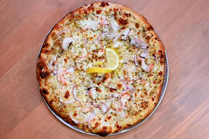 8" SHRIMP SCAMPI PIZZA