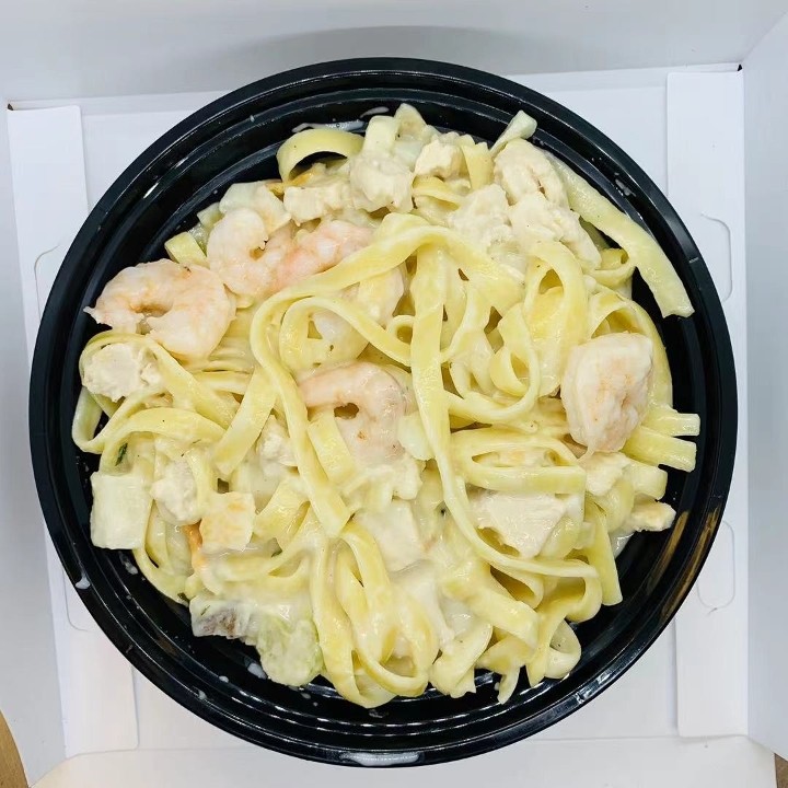 Chicken & Shrimp Pasta