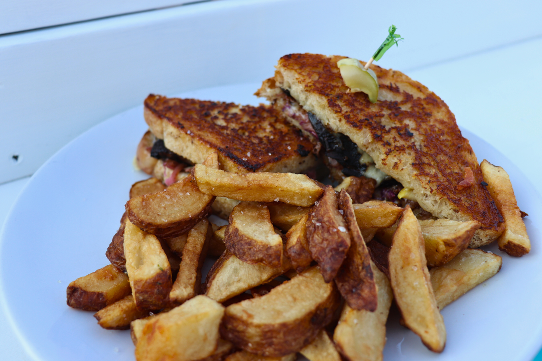 Rambling House & TaleSpinner Brewery - Vegetarian Mushroom Reuben