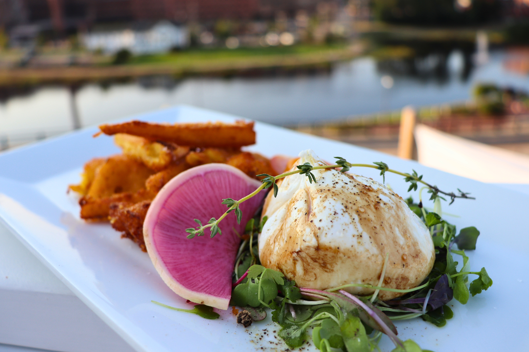 Rambling House & TaleSpinner Brewery - Polenta Wedges & Burrata