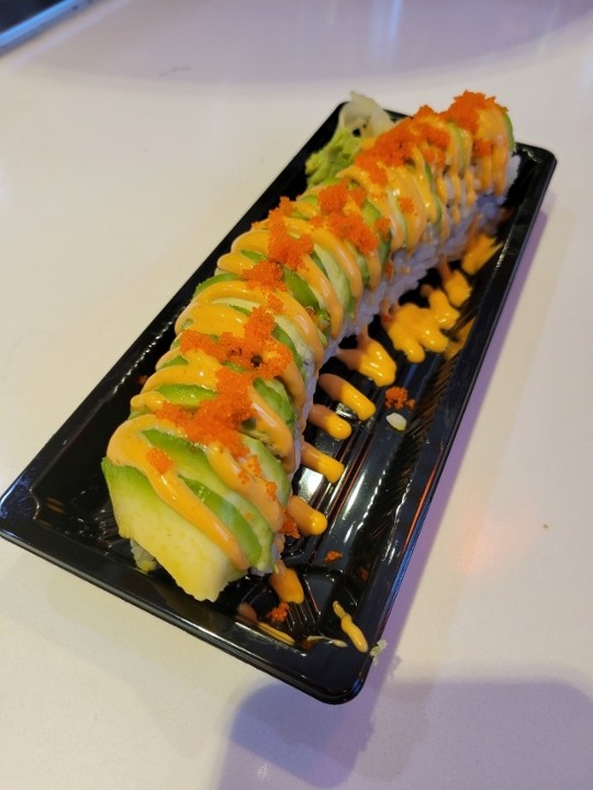 Green Caterpillar Roll