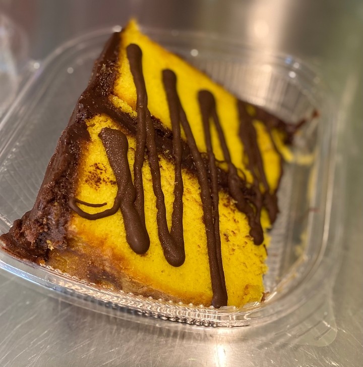 Yellow-Chocolate Slice