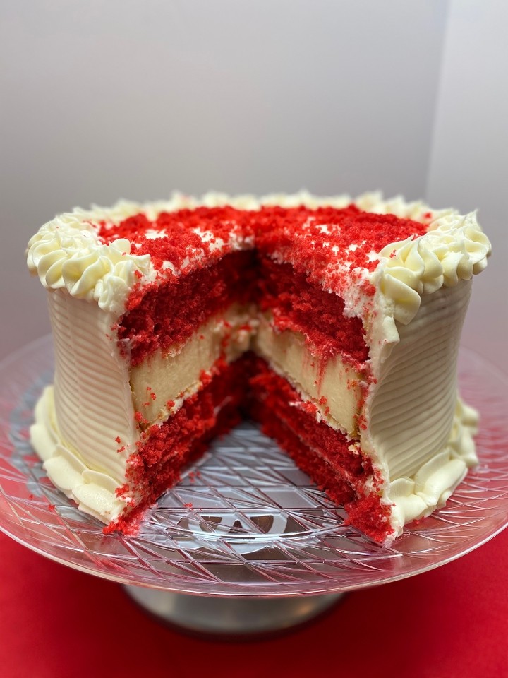Red Velvet Cheesecake Kake