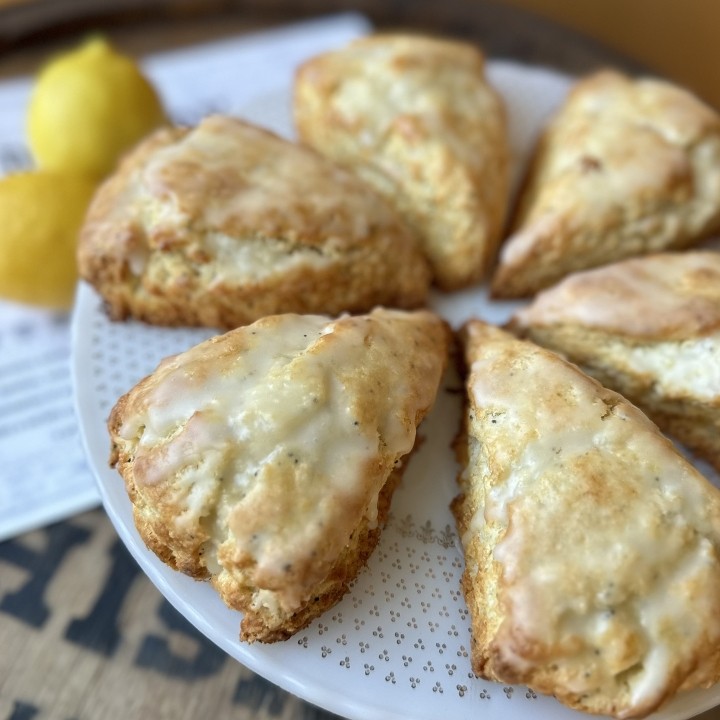 Lemon Poppy Seed Scones