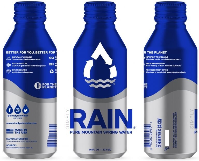 Rain Bottled Water