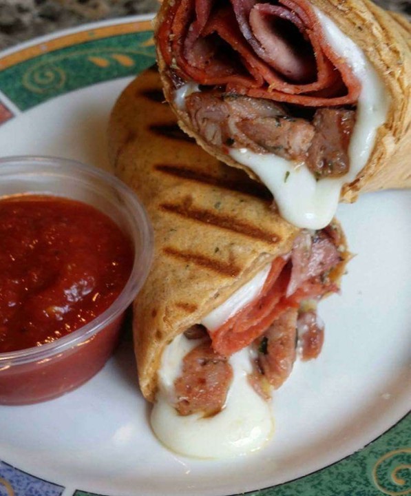 Meat Lover's Pizza Wrap