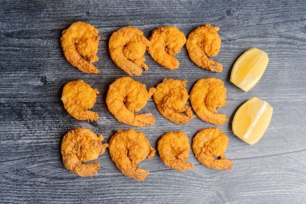 12pc Shrimp & 3 Cornbread