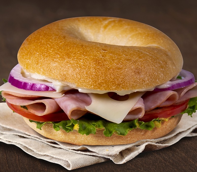 Deli Ham & Swiss Sandwich
