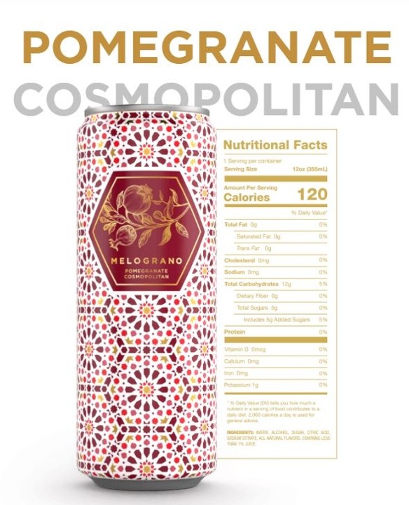 Melograno Pomegranate Cosmopolitan