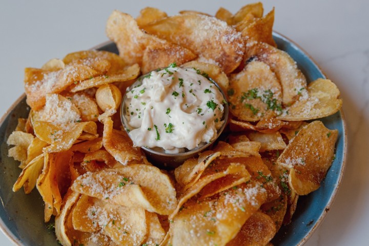 Kettle Chips and Dip