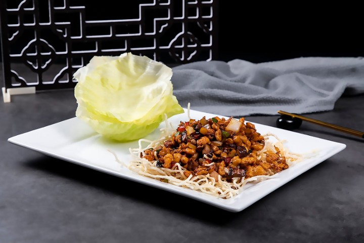 Chicken Soong in Lettuce Wraps (4)