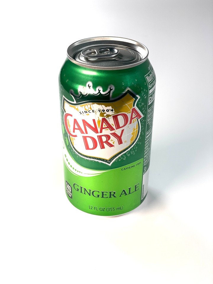 12 OZ GINGER ALE CAN