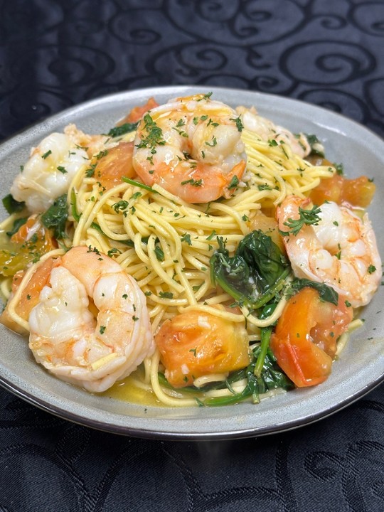 Lemon Shrimp Pasta