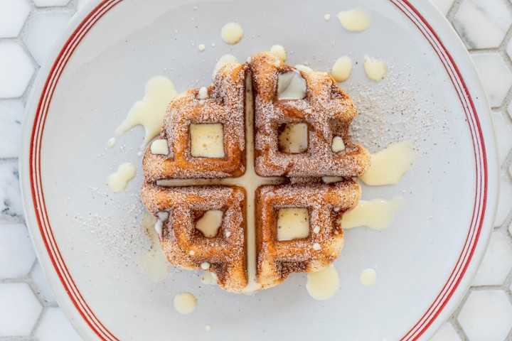 Cinnamon Sugar Waffles