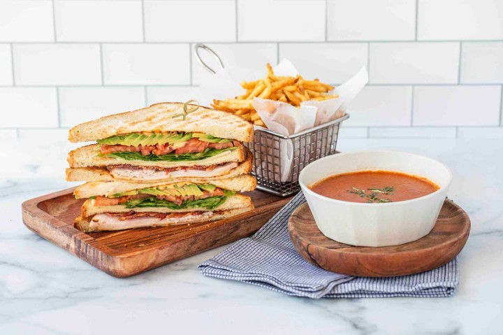 Club Soup w/ Fries - TOOF