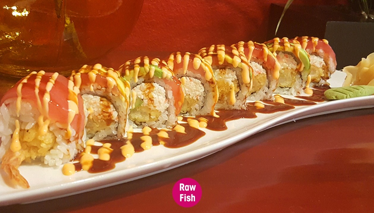 Red Dragon Roll (8pc)