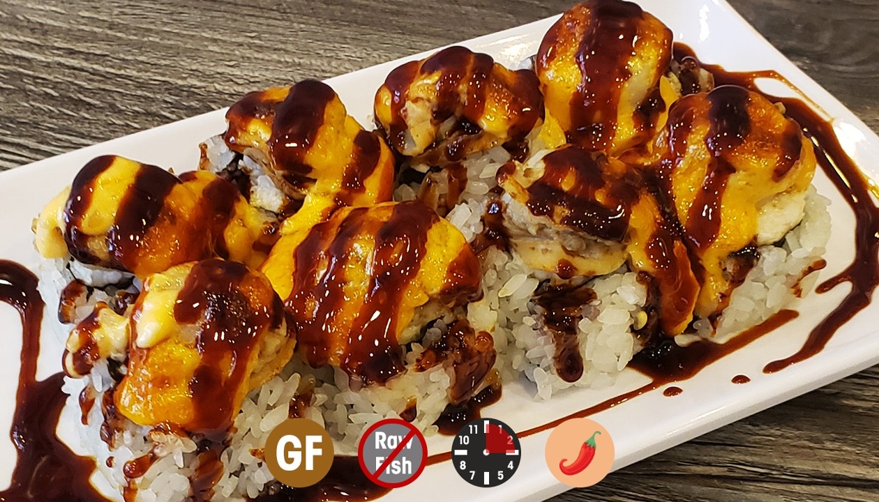 [GF] Baked Scallop Roll (8pc)