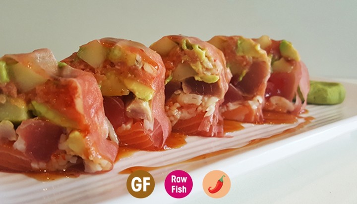 [GF] Geisha Roll (5pc - NO RICE)