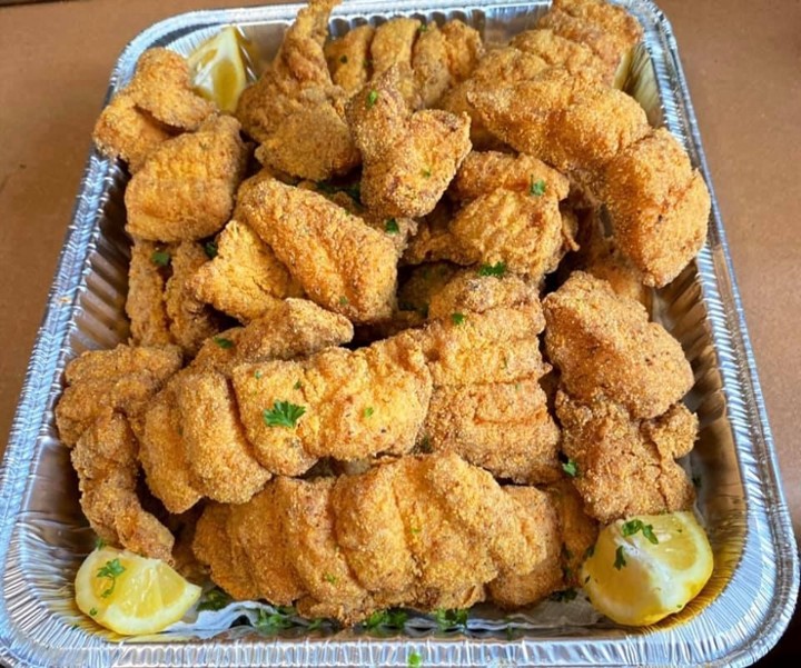 FULL PAN Catfish Nuggets