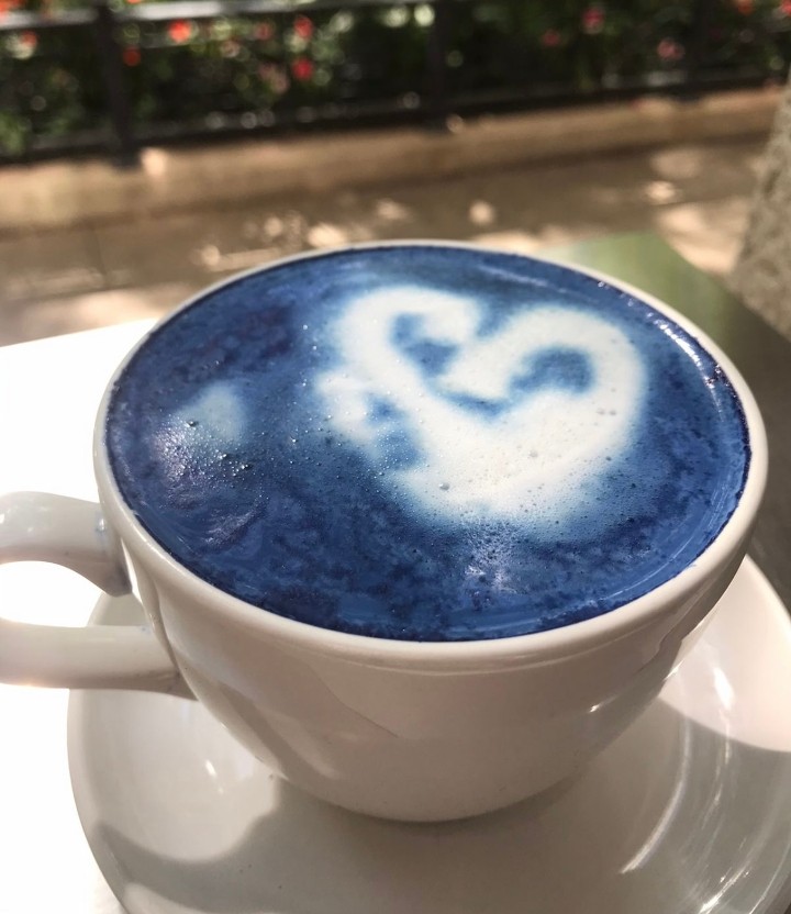 Blue Moon Latte