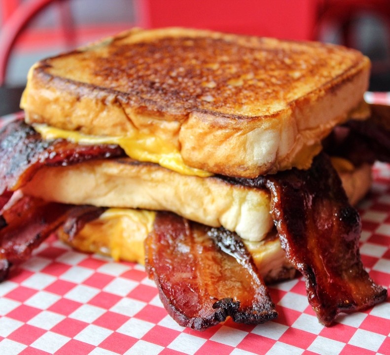 Dbl Deck Grilled Cheese Burger