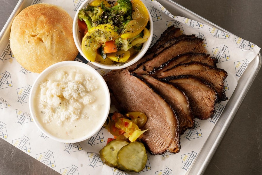 Texas Style Brisket Plate