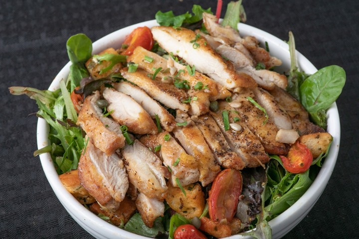 Chicken over House Salad