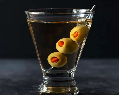 Dirty Vodka Martini