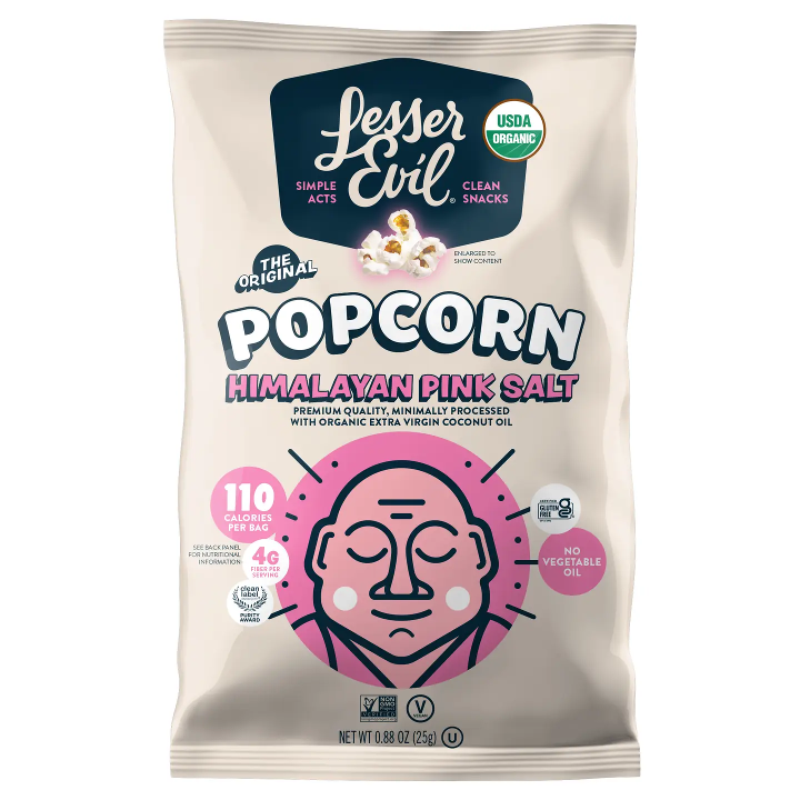 Organic Popcorn Himalayan Pink Salt