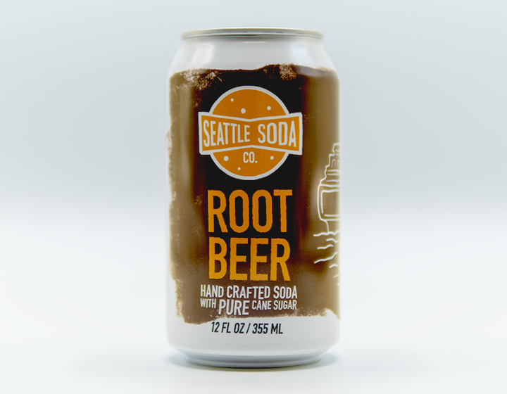 Seattle Soda: Root Beer Can