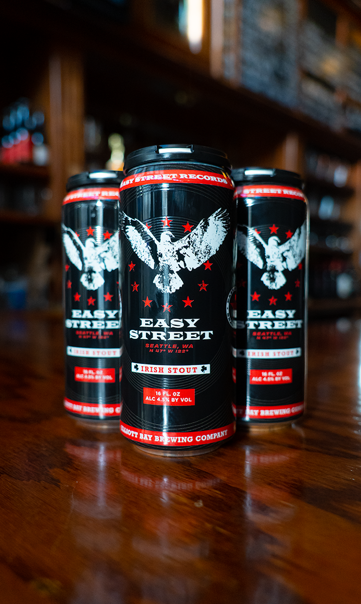 Oragnic Easy Street Stout Cans