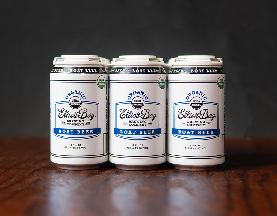 Organic Boat Beer Cans