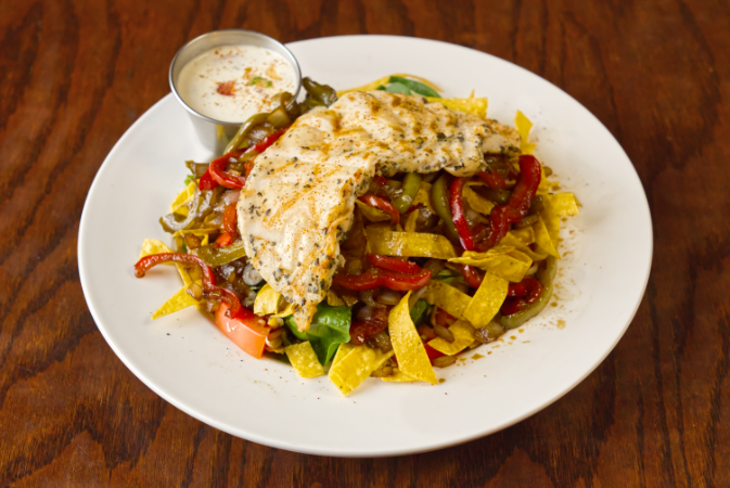 Chicken Fajita Salad -