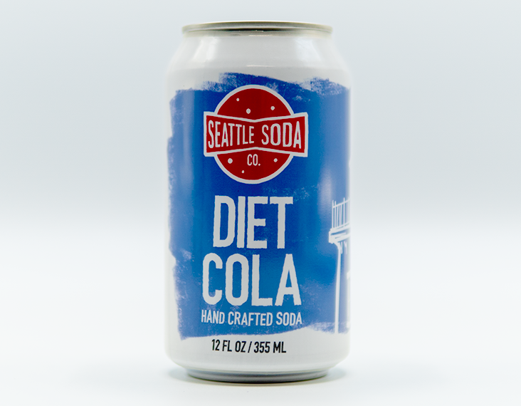 Seattle Soda: Diet Cola Can