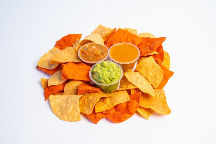 CHIPS & TRIO OF DIPS