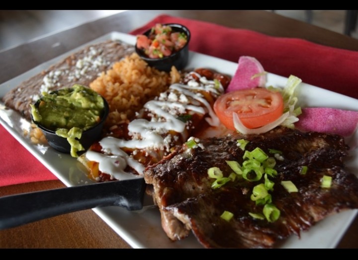 Carne Asada Steak Plate