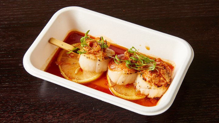 Mentaiko Scallops