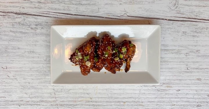 Appetizer: Teriyaki Glazed Chicken Wings