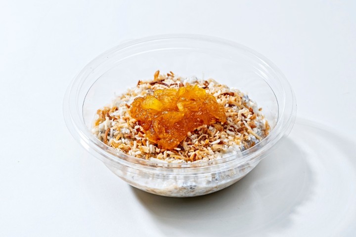 Overnight Oats & Pineapple Bowl +