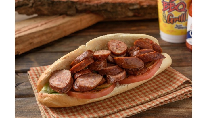 Spicy Cajun Sausage Po-Boy