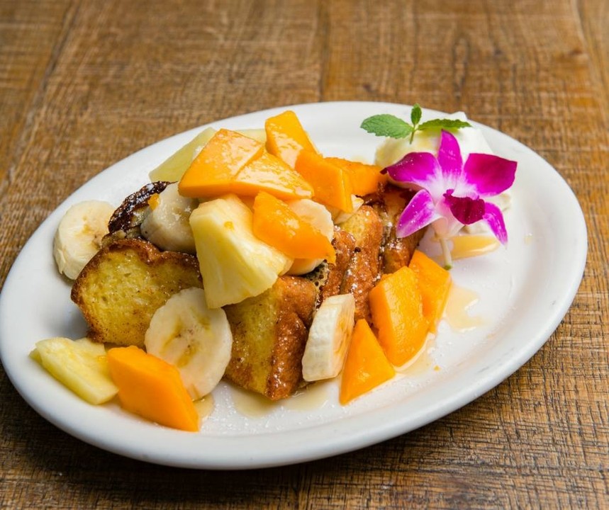 Hawaiian Fruit French Toast