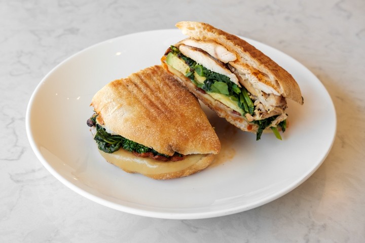 Chicken and Broccoli Rabe Panini - D