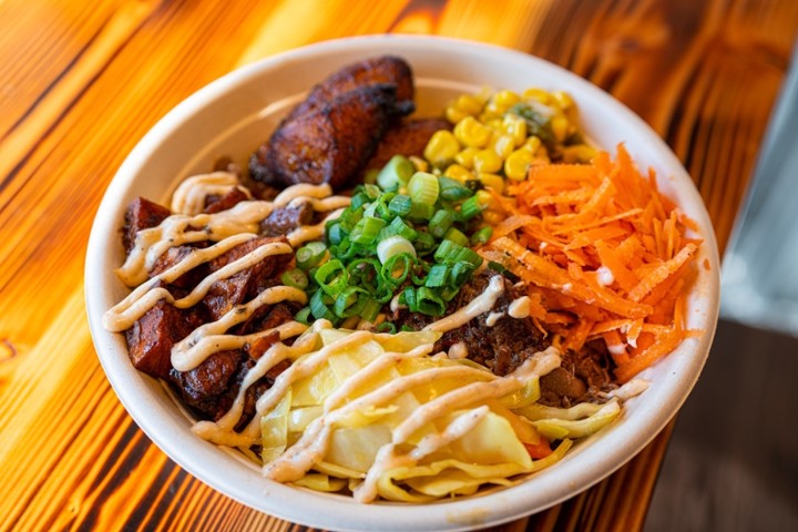 Oxtail Pulled Beef Bowl