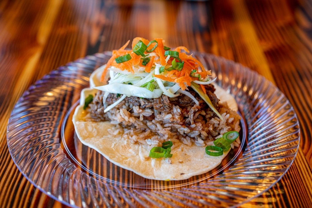 Oxtail Pulled Beef Taco
