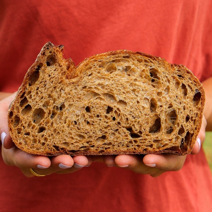 CALIFORNIA WHOLE WHEAT SOURDOUGH LOAF