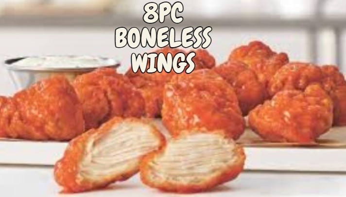 8pc Boneless Wings