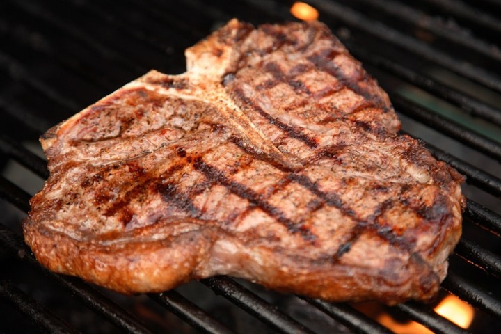 T-BONE W/BAKED POTATO AND TEXAS TOAST