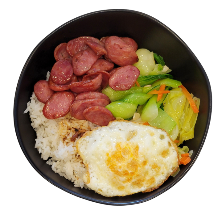 Taiwanese Sausage Rice 香肠饭