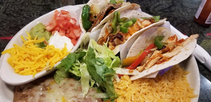 Cancun Tacos (Fajita Style)