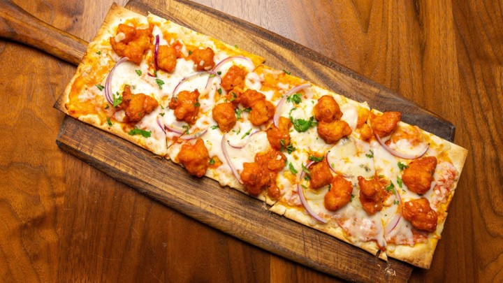 Buffalo Chicken Flat Bread